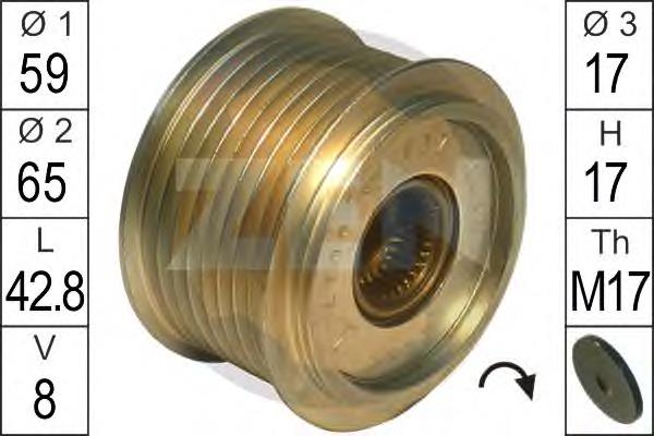 Comprar ZN5527 ERA Rueda libre del alternador