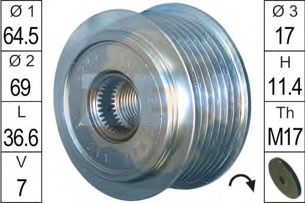 Comprar ZN5522 ERA Rueda libre del alternador