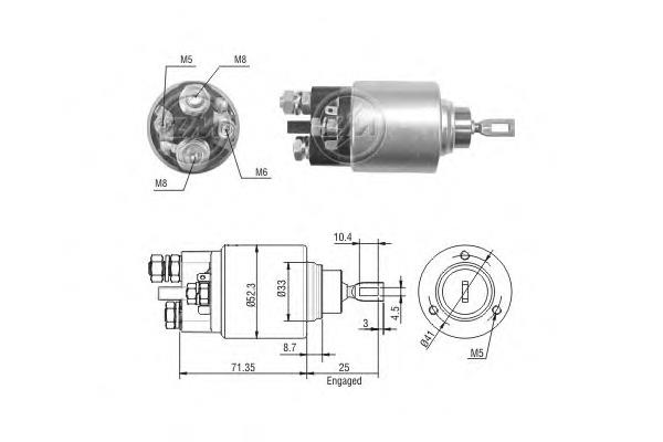 Interruptor solenoide ERA ZM378