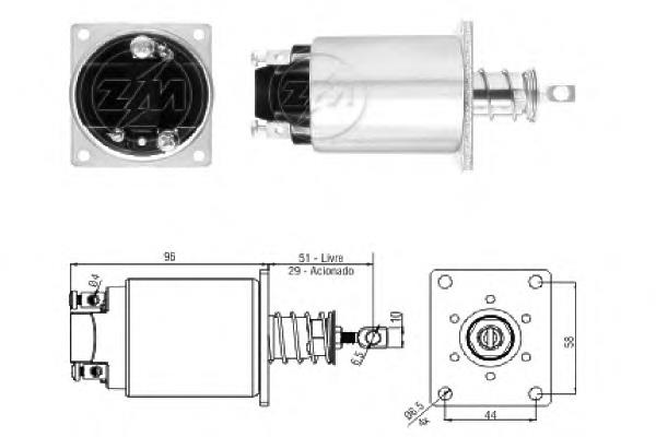 ZM3733 ERA interruptor magnético, estárter