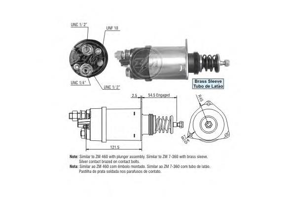 5A6522 Caterpillar motor de arranque