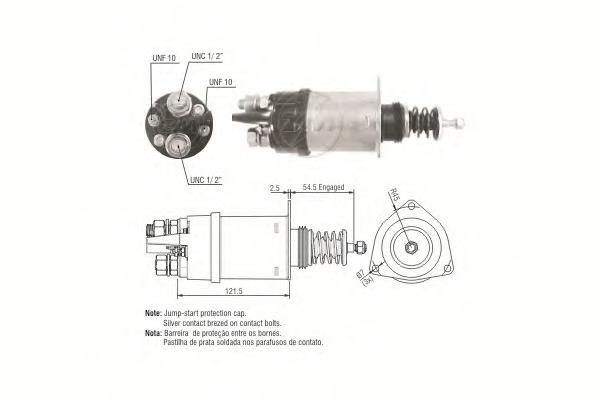 ZM362 ERA interruptor magnético, estárter