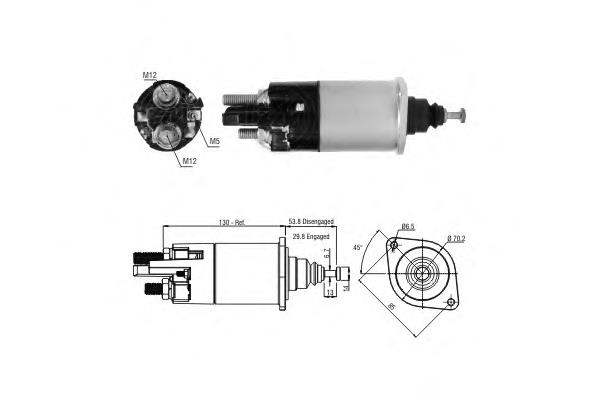 1840 ZM interruptor magnético, estárter