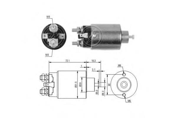 ZM1698 ERA interruptor magnético, estárter