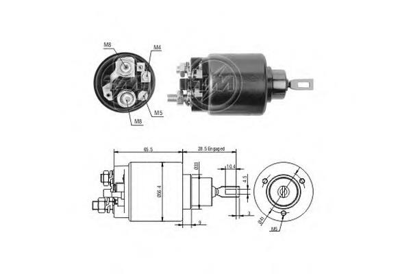 ZM2571 ERA interruptor magnético, estárter