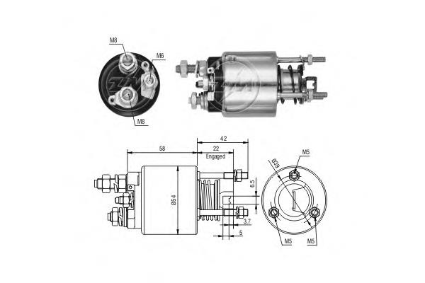 ZM2595 ERA interruptor magnético, estárter