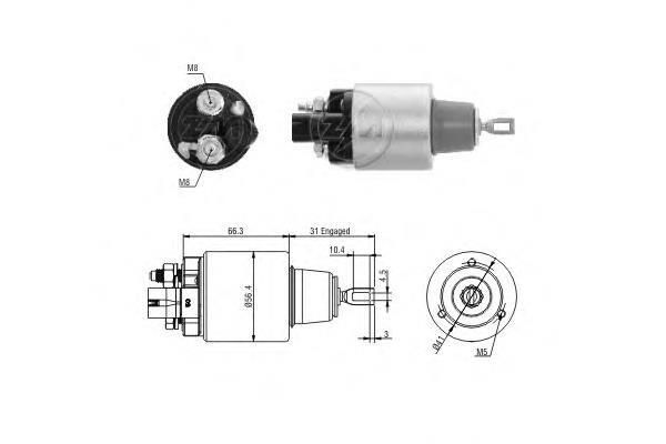 ZM1979 ERA interruptor magnético, estárter