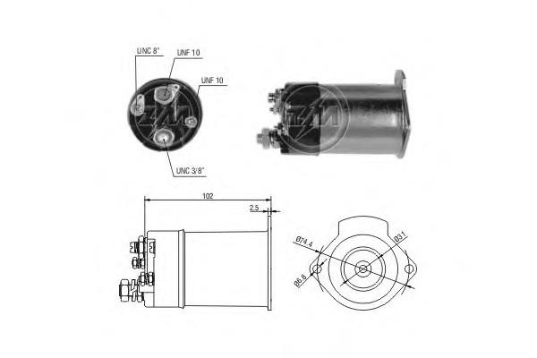 Interruptor magnético, estárter ZM551 ERA