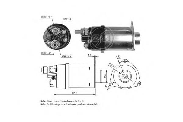 ZM460 ERA interruptor magnético, estárter