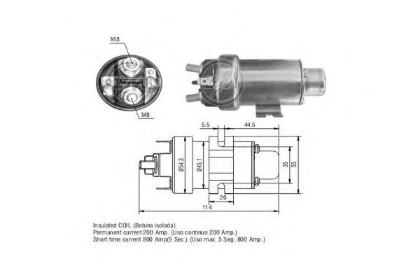 ZM406 ERA interruptor magnético, estárter