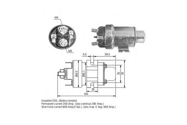 Interruptor solenoide Cargo 231807