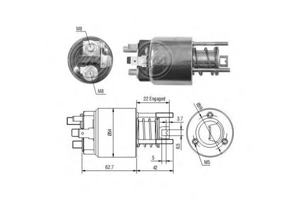 Interruptor solenoide para Rover 200 (RF)
