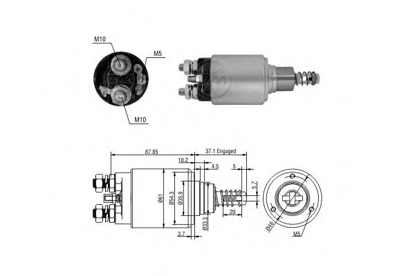 SS0268P As-pl interruptor magnético, estárter