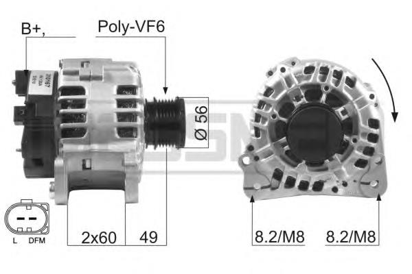 210167 ERA alternador