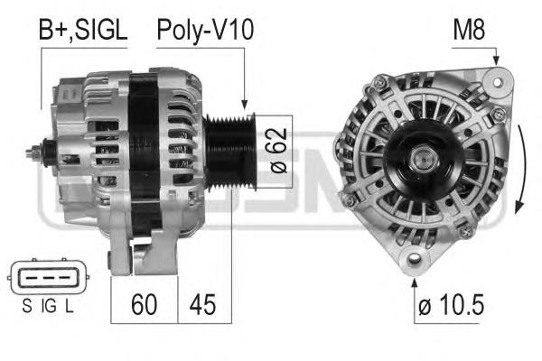 210772 ERA alternador