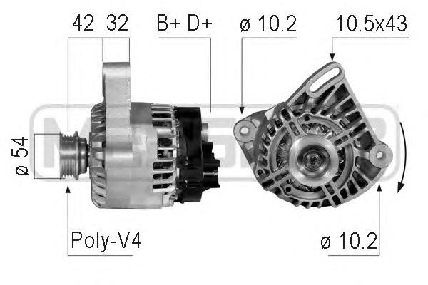 210743 ERA alternador