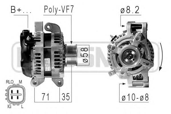 210842 ERA alternador