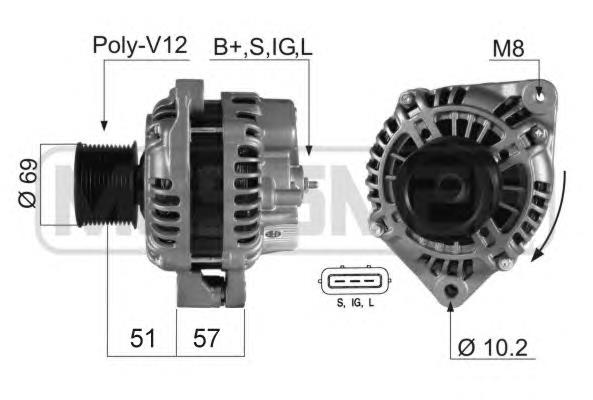 210341 ERA alternador