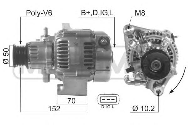 210587 ERA alternador