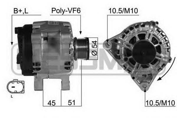 210436 ERA alternador