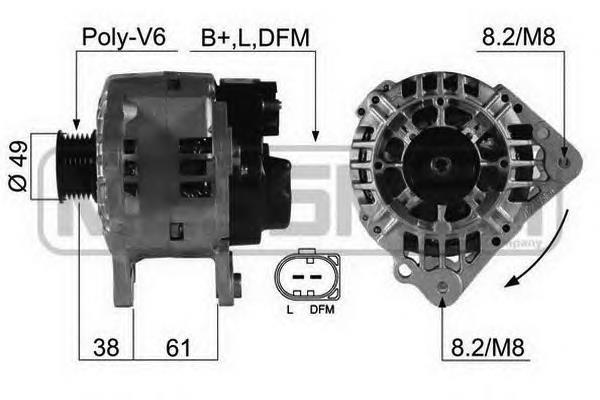 210482 ERA alternador