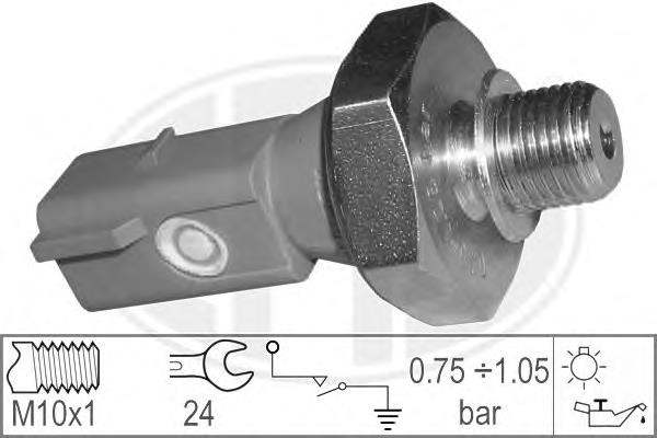 330541 ERA indicador, presión del aceite