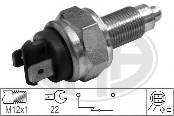 0075491289 Fiat/Alfa/Lancia sensor de marcha atrás