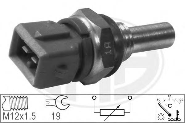 Sensor de temperatura del refrigerante 330657 ERA