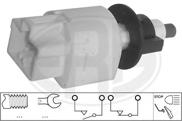 Interruptor de luz de freno 330723 ERA