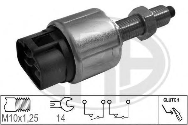 Interruptor de luz de freno 94109863 General Motors