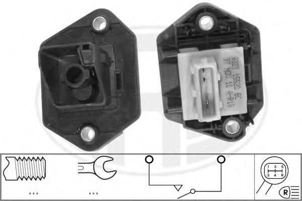 Interruptor, piloto de marcha atrás 1020872 Ford