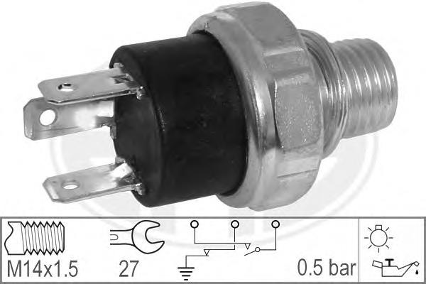 330564 ERA indicador, presión del aceite