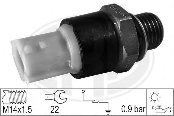 330578 ERA indicador, presión del aceite