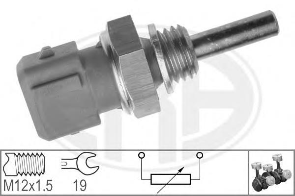 Sensor de temperatura del refrigerante Mazda 323 BG