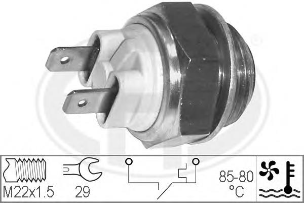 330171 ERA sensor, temperatura del refrigerante (encendido el ventilador del radiador)