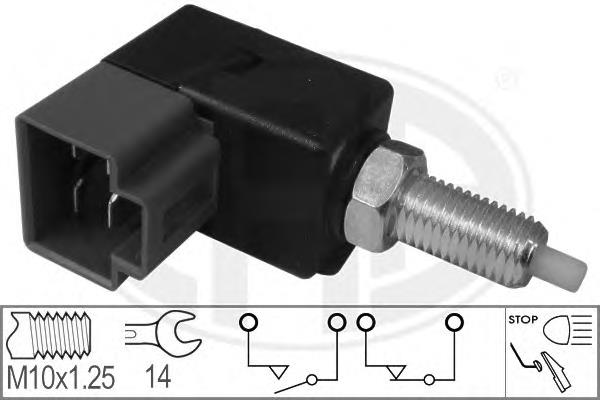 Interruptor de luz de freno 330043 ERA