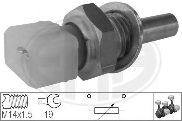 Comprar 330115 ERA Sensor de temperatura del refrigerante del tablero