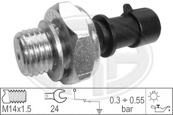 Sensor de presión de aceite 330364 ERA