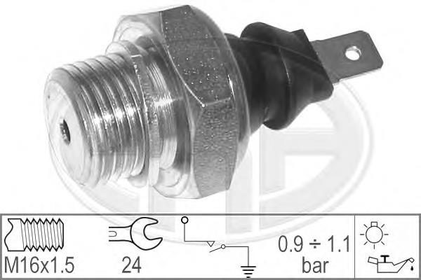 330367 ERA indicador, presión del aceite