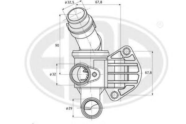 350312 ERA termostato, refrigerante