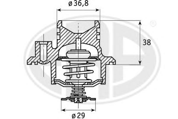 350052 ERA termostato, refrigerante