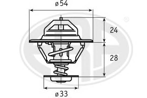 350079 ERA termostato, refrigerante