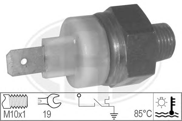 Sensor de temperatura del refrigerante 330760 ERA