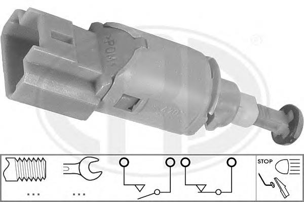 Interruptor de luz de freno ERA 330754 precio, desde 8,57 EUR