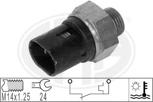 7700790581 Renault (RVI) Sensor temperatura refrigerante