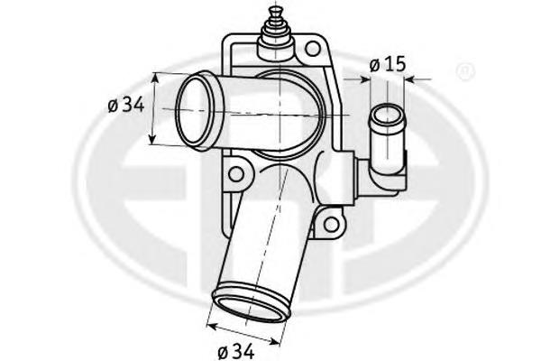 350238 ERA termostato, refrigerante