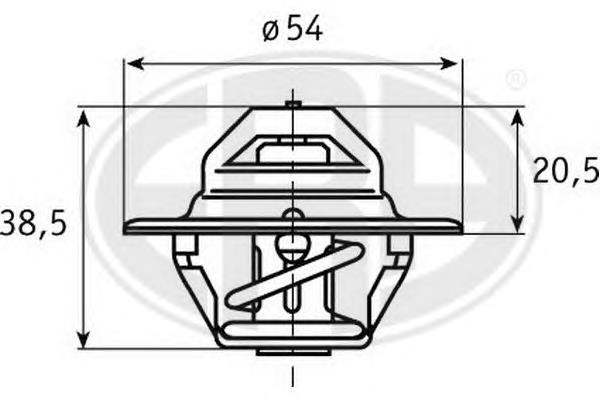 350203 ERA termostato, refrigerante