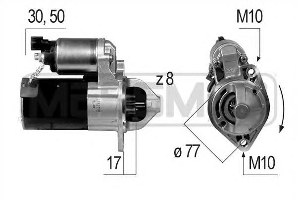 220543 ERA motor de arranque