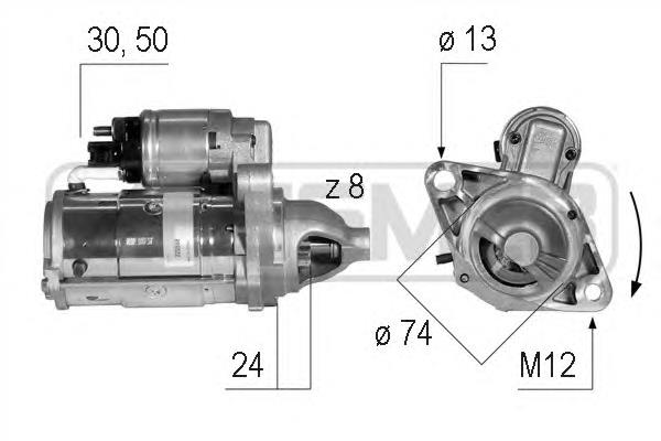 220588 ERA motor de arranque