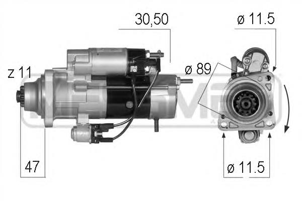 MS948 Mahle Original motor de arranque